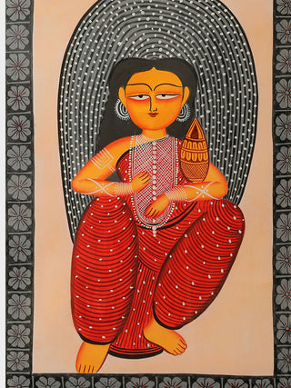 Bengal Pattachitra Lakshmi ARAVALI