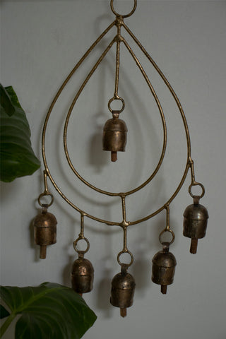 Lata Handmade Copper Bell Windchime Copper Bell Art