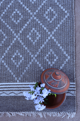Ludi Handwoven Rug Multi Colour2 Kutchi Carpet
