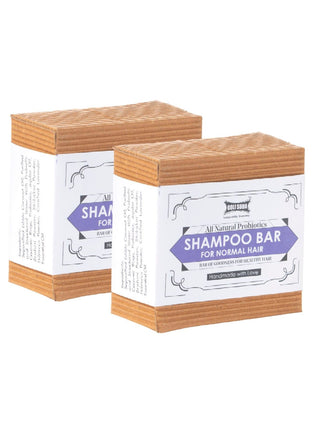 Goli Soda All Natural Probiotics Shampoo Bar for Normal Hair Pack Of Two Goli Soda