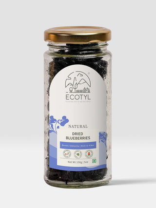 Dried Blueberries Whole Dried Fruit Healthy Snack Ecotyl