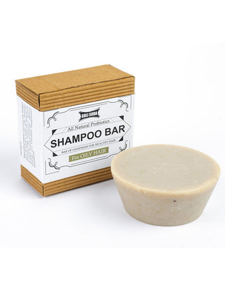 Goli Soda All Natural Probiotics Shampoo Bar for Oily Hair Pack Of Three Goli Soda