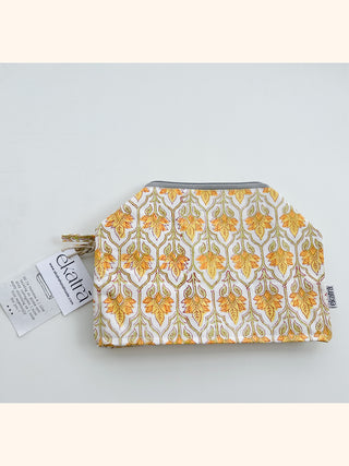 Sustainable Cotton Travel Small Pouch Ekatra