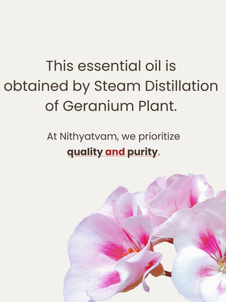 Geranium Essential Oil Nithyatvam