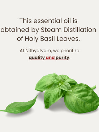 Holy Basil Essential Oil Nithyatvam