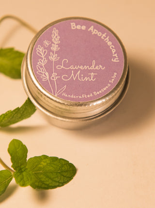 Lavender and Mint Beeswax Salve Tenacious Bee Collective