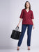 Maroon & Navy