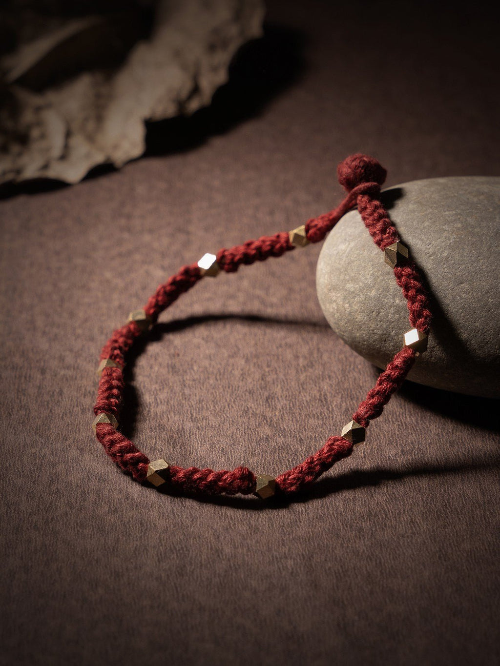 Black - Handcrafted Patwa Thread & Ghungroo Work Anklet 21