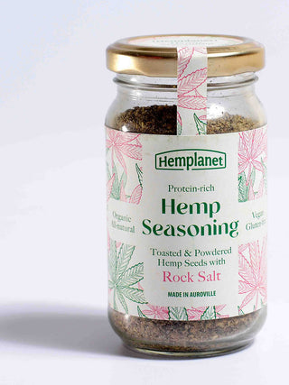 Hemp Seasoning Rock Salt 100g Hemplanet