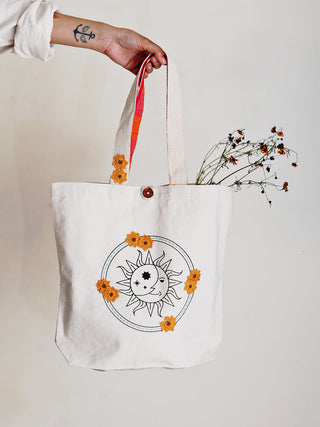 Sun and Moon Tote Bag Ikriit'm