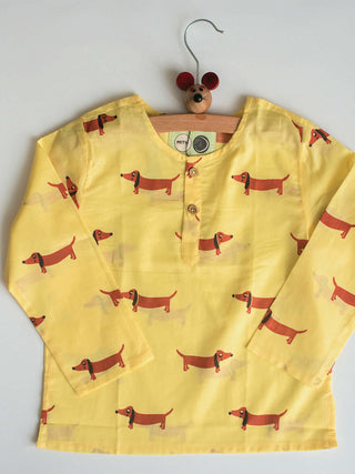 A Dog's Life Yellow Nightwear Mouse In The House