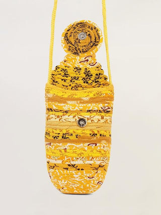 Phone Bag Yellow Padukas Artisans