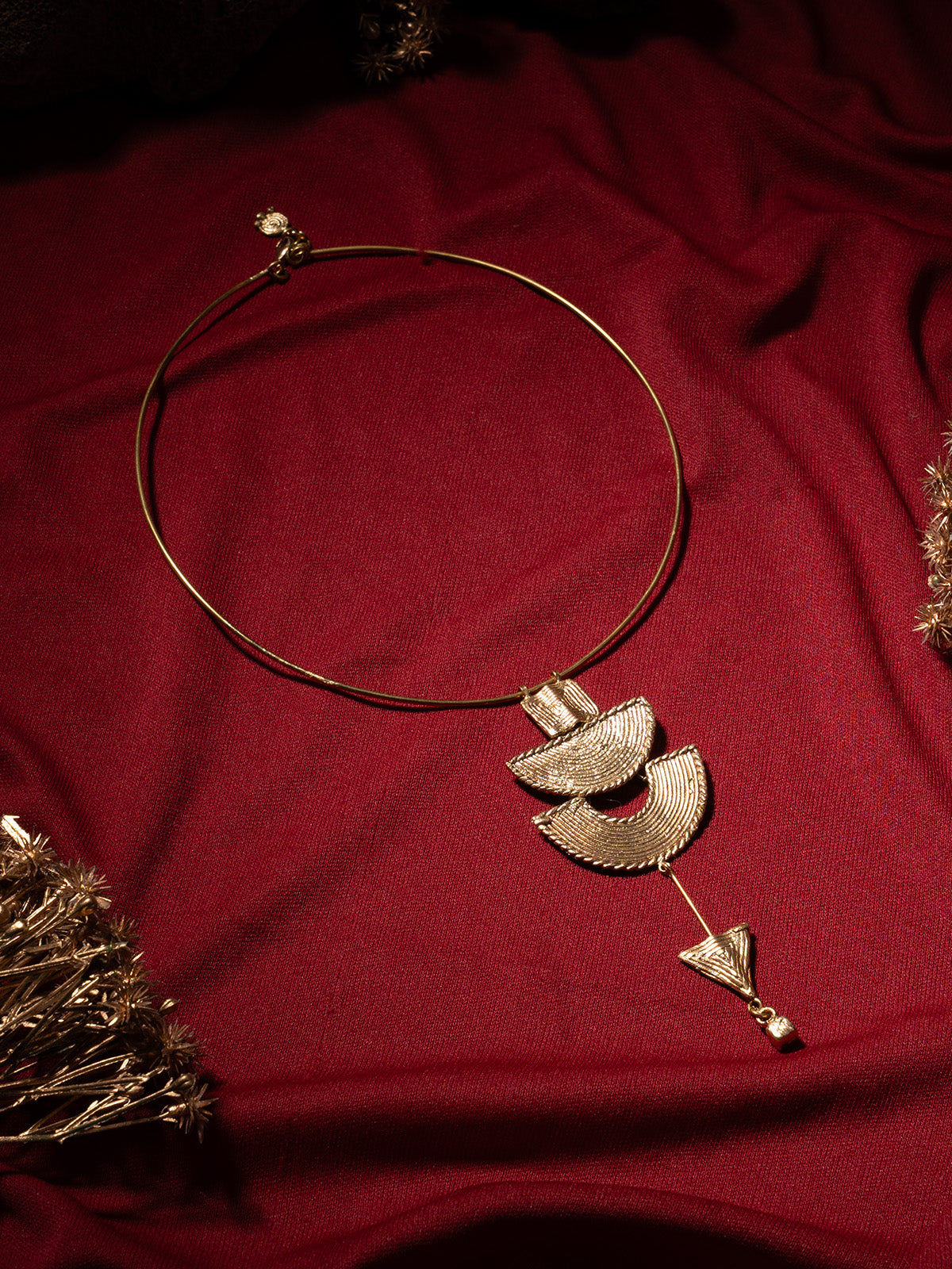 Oorja Dhokra Necklace image 2