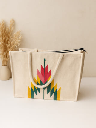 Boho Sutra Tulip Tote Bag