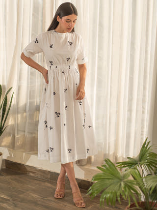 Indigo Three Tier Dress