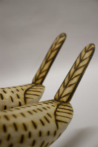 Chirayya Handmade Wooden Birds Set Of 2 Multi Veersingh Wooden Products