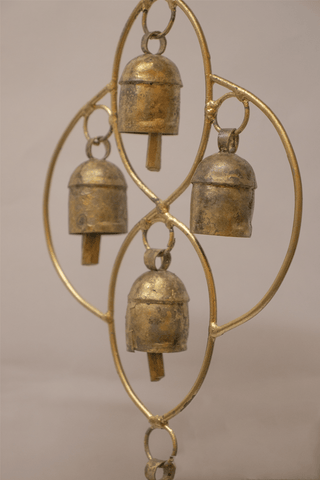 Kolam Handmade Copper Bell Windchime