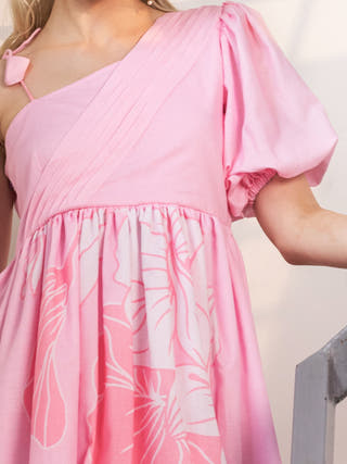 Blossom Blush Fit & Flare Mini Dress