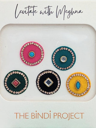 Tasmayee Multicolor Medium Sized Bindis Bindi Project