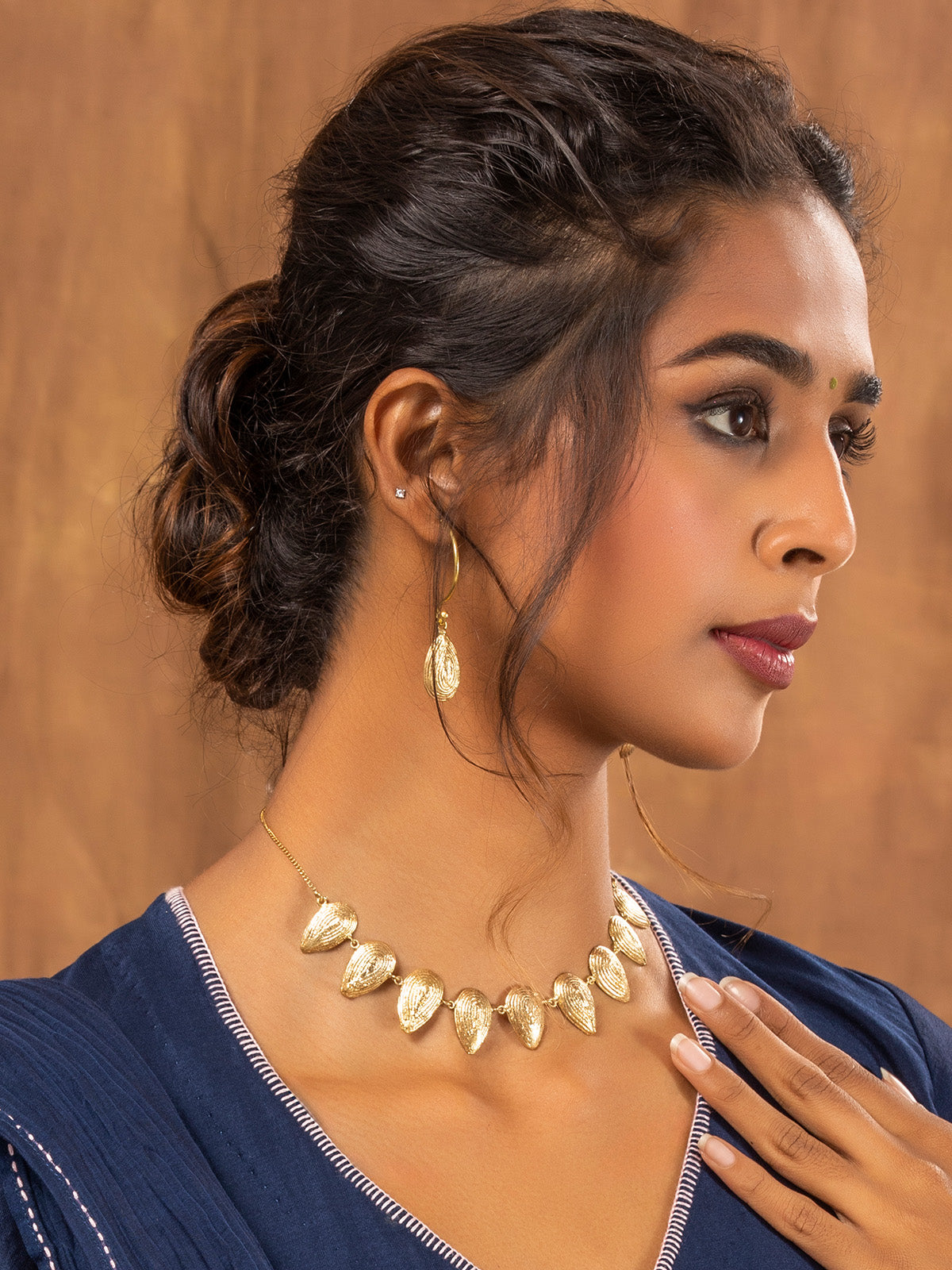 Ila Dhokra Necklace image 1