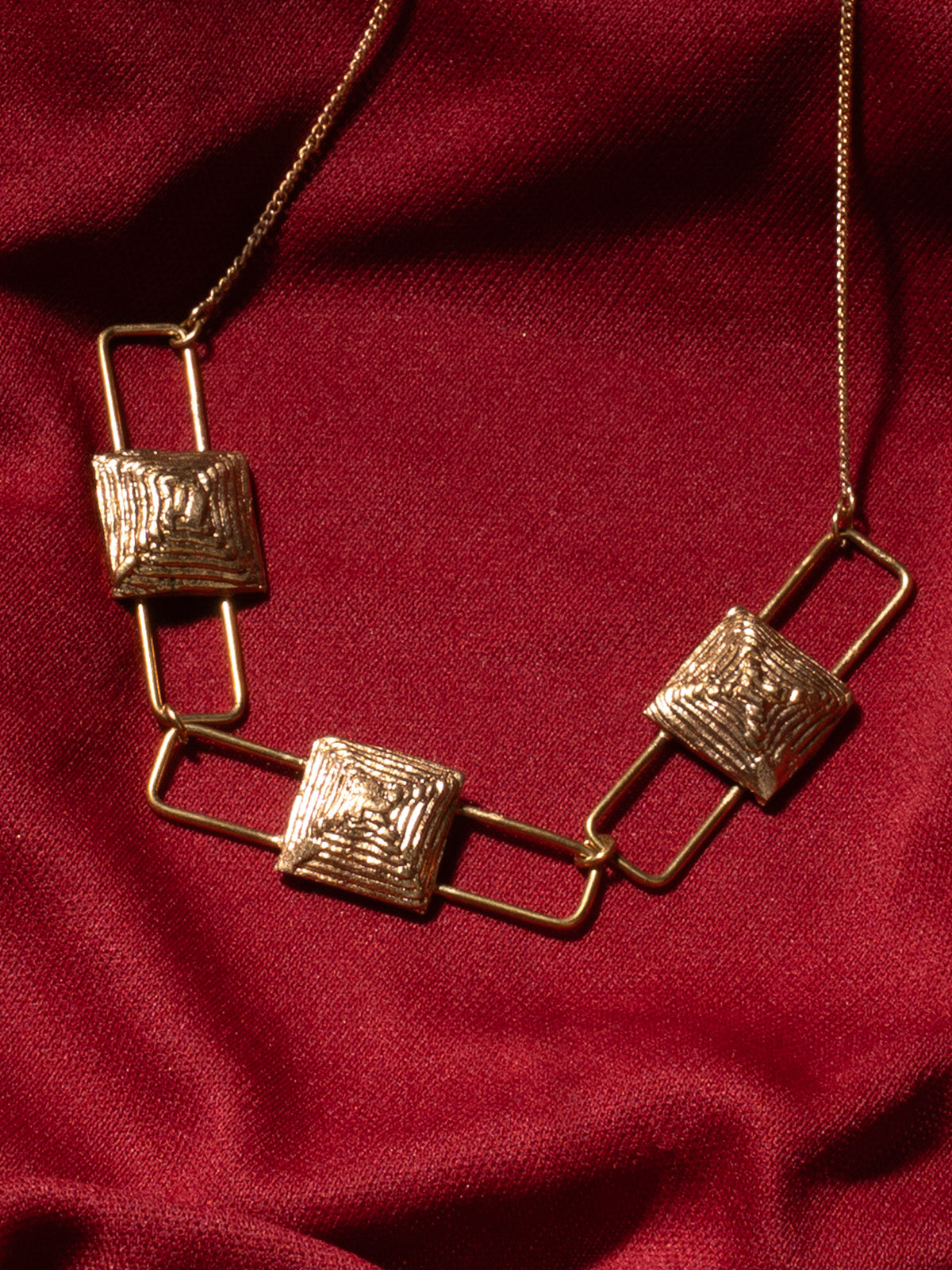 Reva Dhokra Necklace image 2