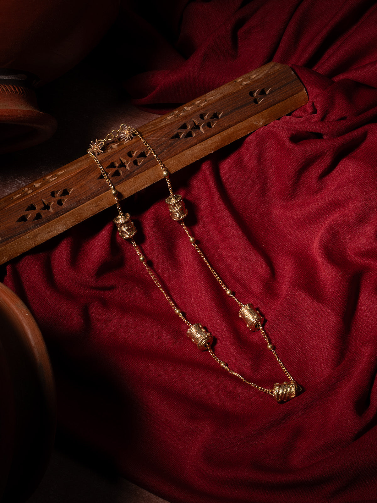 Tara Dhokra Necklace image 2