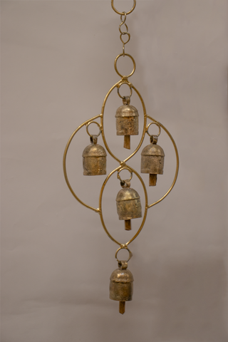 Kolam Handmade Copper Bell Windchime