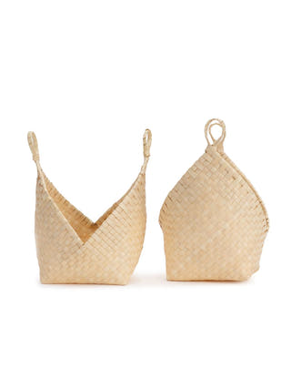 Kavro Handcrafted Bamboo Basket