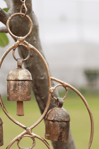 Kolam Handmade Copper Bell Windchime Copper Bell Art