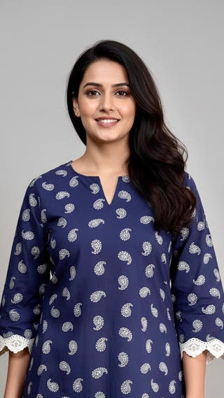 Indira Indigo Grace Co-ord Set