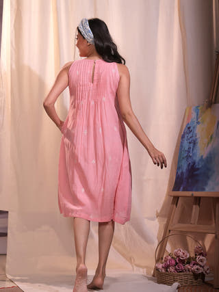 Cotton Candy Jamdani Dress