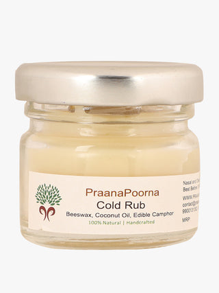 Natural Cold Rub PraanaPoorna