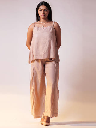 Osmo Top Pant Set Beige