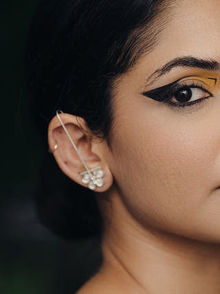 Tarkashi Ear Lobe Cuff
