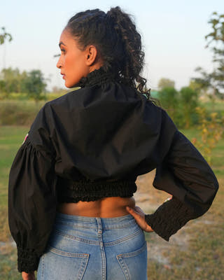 Hand Embroidered Tashi Tops