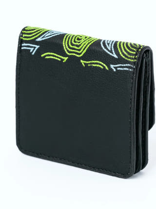 Lana Vegan Leather Cardholder Black