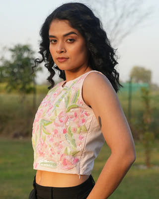Adhira Hand Embroidered Tops