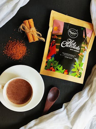 Hot Chocolate With Jaggery
