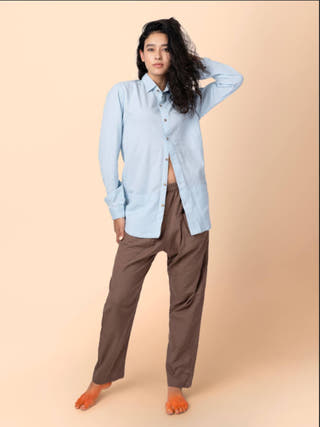 Mati Casual Outing Brown Pants