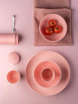 Wheat Straw Bowls Set Of Four Irida Naturals