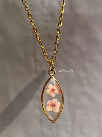 Leafy Plum Locket