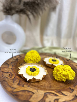 Sunflower Urli Gift Set