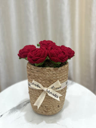Everlasting Roses Basket