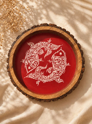 Matsya-Alpona Tray