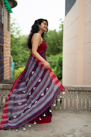 Sour Grapes Saree