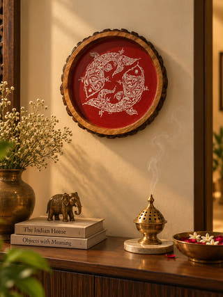 Matsya-Alpona Tray