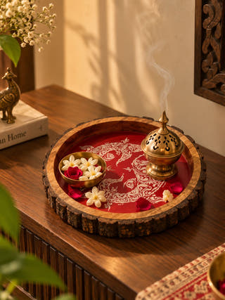 Matsya-Alpona Tray