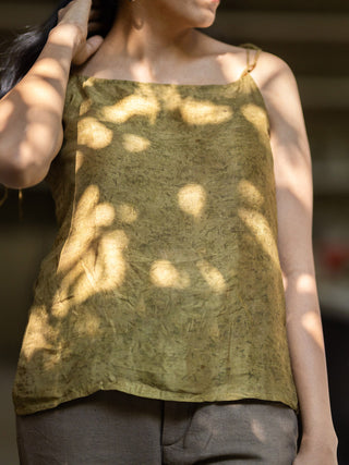 Olive String Top Studio Itiha