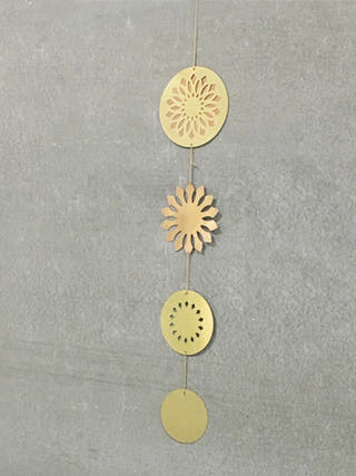 Sunflower Meditation Wall Décor