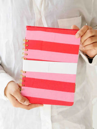 Handcrafted Daily Planner | A5 Wire Bound Journal